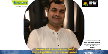 Gaurav Sarda Appointed as Chief Marketing Officer at Symphony Limited