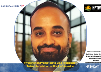 Vivek Menon Promoted to Vice President – Talent Acquisition at Bank of America