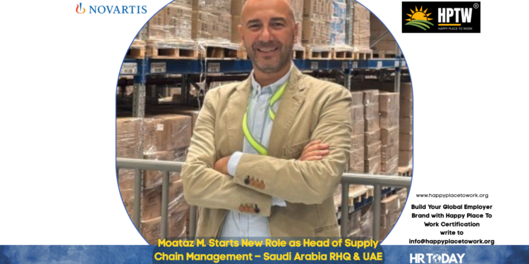 Moataz M. Starts New Role as Head of Supply Chain Management – Saudi Arabia RHQ & UAE at Novartis