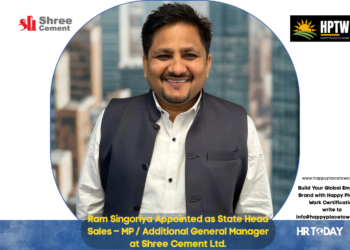 Ram Singoriya Appointed as State Head Sales – MP / Additional General Manager at Shree Cement Ltd.