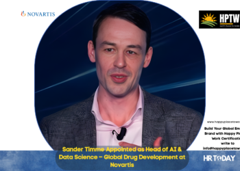 Sander Timme Appointed as Head of AI & Data Science – Global Drug Development at Novartis