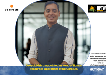 Deepak Mishra Appointed as Head of Human Resources Operations at DB Corp Ltd.