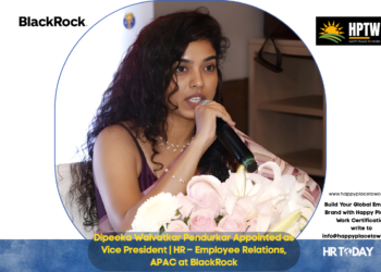 Dipeeka Walvatkar Pendurkar Appointed as Vice President | HR – Employee Relations, APAC at BlackRock