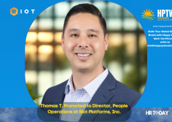 Thomas T. Promoted to Director, People Operations at Riot Platforms, Inc.