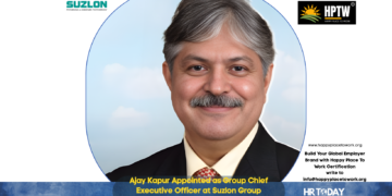 Ajay Kapur Appointed as Group Chief Executive Officer at Suzlon Group