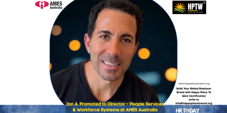 Jon A. Promoted to Director – People Services & Workforce Systems at AMES Australia