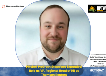 Mitchell McGrath Steps into Expanded Role as VP, Regional Head of HR at Thomson Reuters
