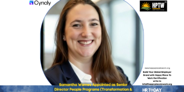 Samantha Warnes Appointed as Senior Director People Programs (Transformation & Strategy) at Cyncly