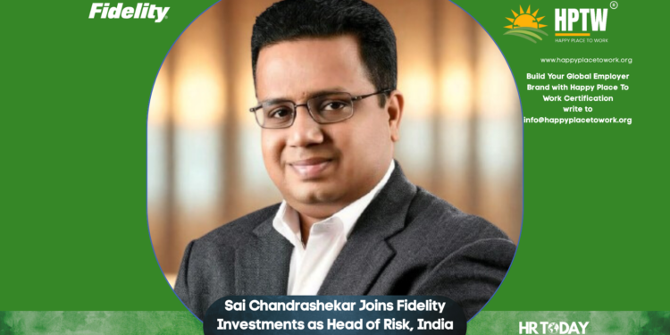 Sai Chandrashekar Joins Fidelity Investments as Head of Risk, India