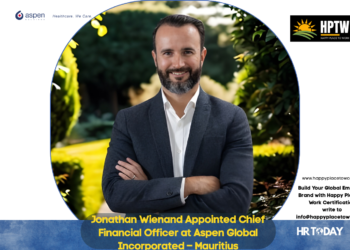 Jonathan Wienand Appointed Chief Financial Officer at Aspen Global Incorporated – Mauritius
