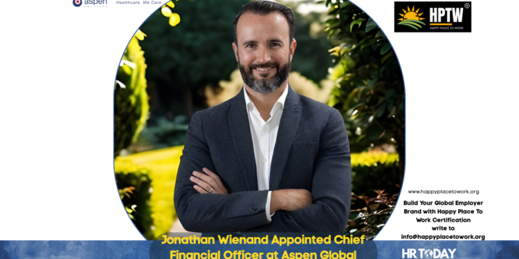 Jonathan Wienand Appointed Chief Financial Officer at Aspen Global Incorporated – Mauritius