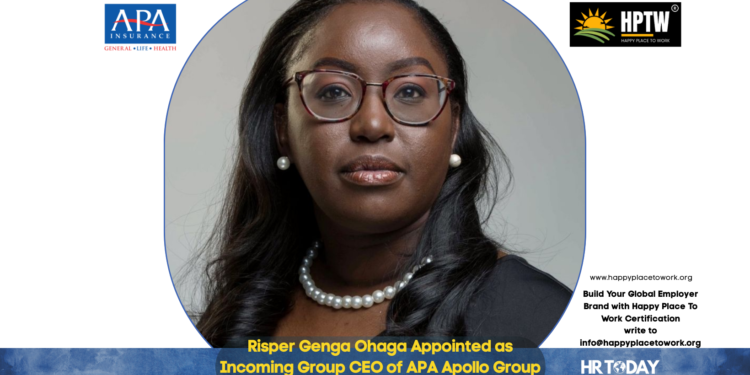Risper Genga Ohaga Appointed as Incoming Group CEO of APA Apollo Group