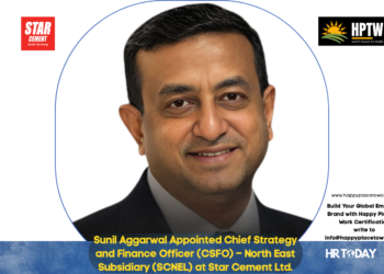 Sunil Aggarwal Appointed Chief Strategy and Finance Officer (CSFO) – North East Subsidiary (SCNEL) at Star Cement Ltd.