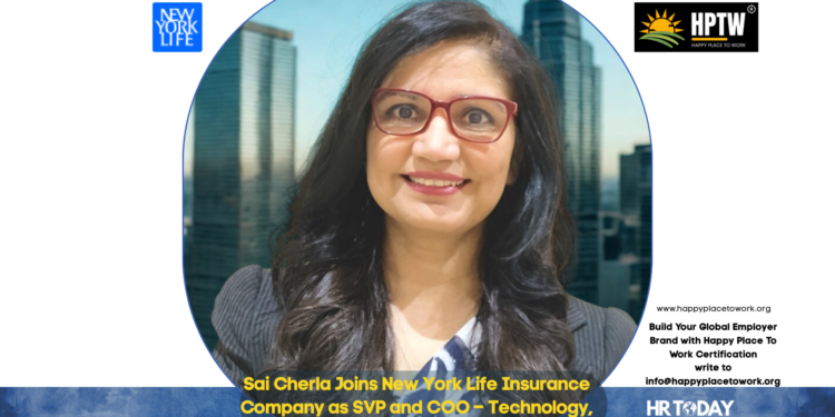 Sai Cherla Joins New York Life Insurance Company as SVP and COO – Technology, Data, AI and Ventures
