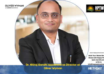 Dr. Nitiraj Gandhi Appointed as Director at Oliver Wyman