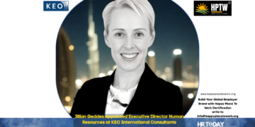 Jillian Geddes Appointed Executive Director Human Resources at KEO International Consultants