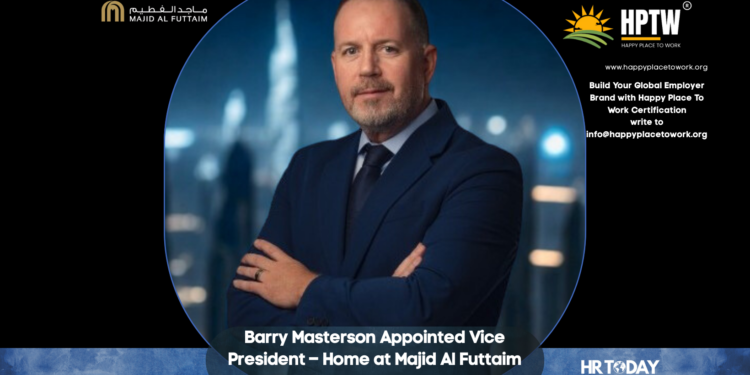 Barry Masterson Appointed Vice President – Home at Majid Al Futtaim