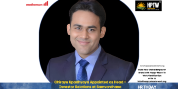 Chirayu Upadhyaya Appointed as Head – Investor Relations at Samvardhana Motherson International Ltd.