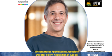Vincent Masat Appointed as Associate Director Talent Acquisition at Agoda