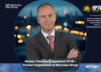 Mattias Ytterstrand Appointed VP HR – Product Organization at Electrolux Group
