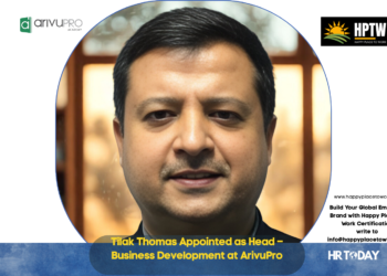 Tilak Thomas Appointed as Head – Business Development at ArivuPro