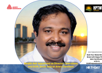 Renjith Nair Appointed as Director Operations and SCM, South Asia at Avery Dennison