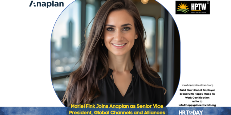 Mariel Fink Joins Anaplan as Senior Vice President, Global Channels and Alliances