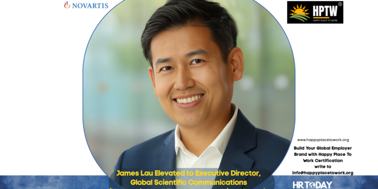 James Lau Elevated to Executive Director, Global Scientific Communications (Neuroscience & In-Market Brands) at Novartis