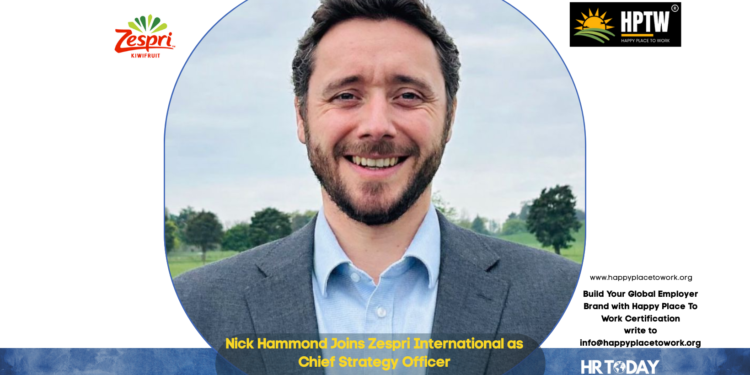 Nick Hammond Joins Zespri International as Chief Strategy Officer