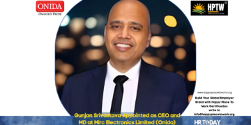 Gunjan Srivastava Appointed as CEO and MD at Mirc Electronics Limited (Onida)