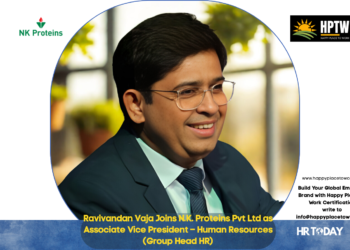 Ravivandan Vaja Joins N.K. Proteins Pvt Ltd as Associate Vice President – Human Resources (Group Head HR)