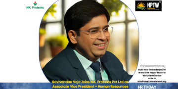 Ravivandan Vaja Joins N.K. Proteins Pvt Ltd as Associate Vice President – Human Resources (Group Head HR)