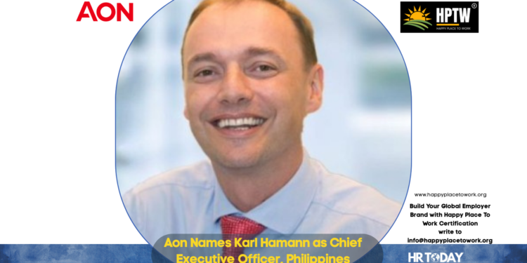 Aon Names Karl Hamann as Chief Executive Officer, Philippines