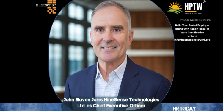 John Slaven Joins MineSense Technologies Ltd. as Chief Executive Officer