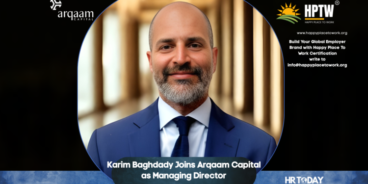 Karim Baghdady Joins Arqaam Capital as Managing Director