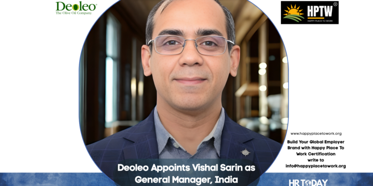 Deoleo Appoints Vishal Sarin as General Manager, India