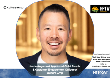 Justin Angsuwat Appointed Chief People & Customer Engagement Officer at Culture Amp