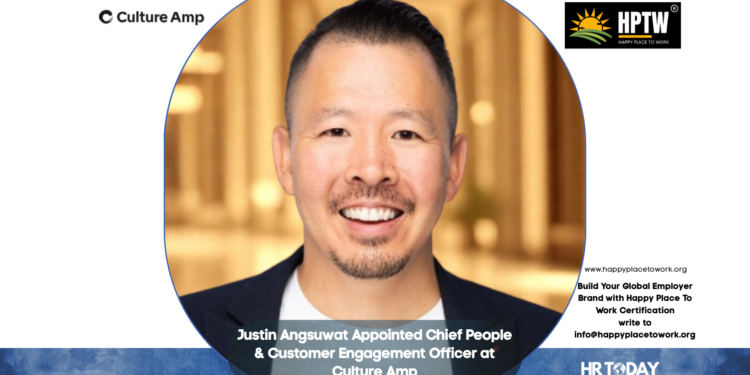 Justin Angsuwat Appointed Chief People & Customer Engagement Officer at Culture Amp