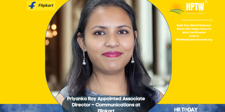 Priyanka Roy Appointed Associate Director – Communications at Flipkart
