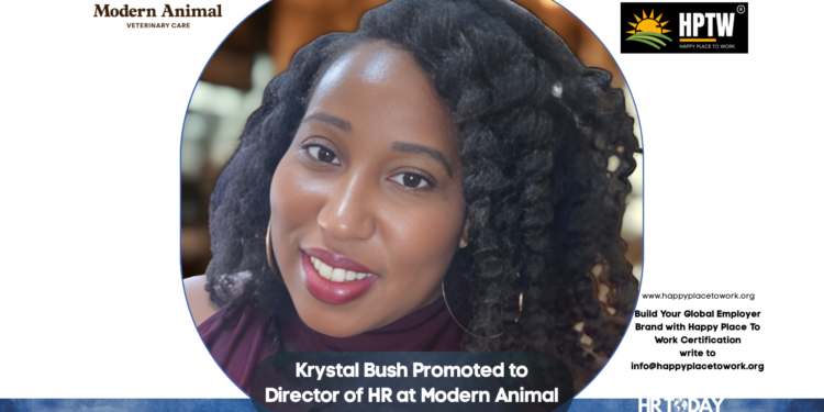Krystal Bush Promoted to Director of HR at Modern Animal