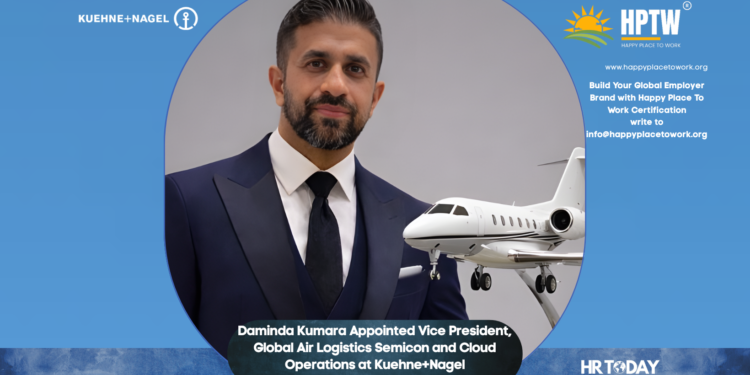 Daminda Kumara Appointed Vice President, Global Air Logistics Semicon and Cloud Operations at Kuehne+Nagel