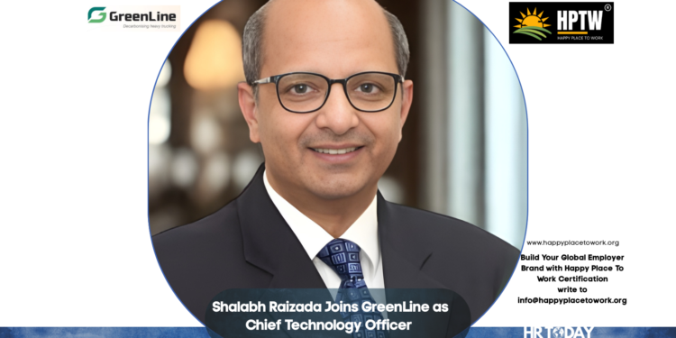 Shalabh Raizada Joins GreenLine as Chief Technology Officer