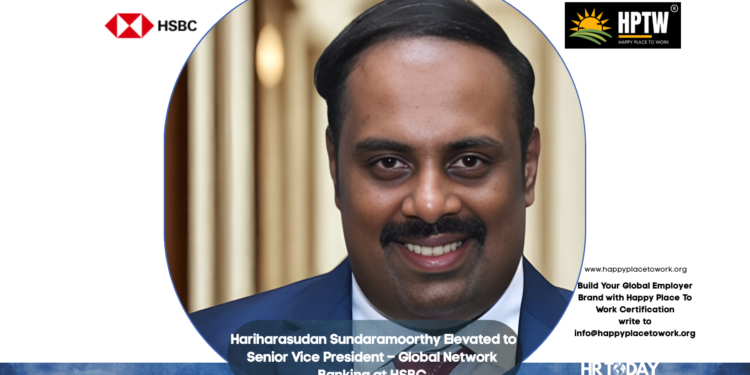 Hariharasudan Sundaramoorthy Elevated to Senior Vice President – Global Network Banking at HSBC