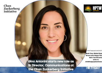 Gina Antonini starts new role as Sr Director, Communications at the Chan Zuckerberg Initiative