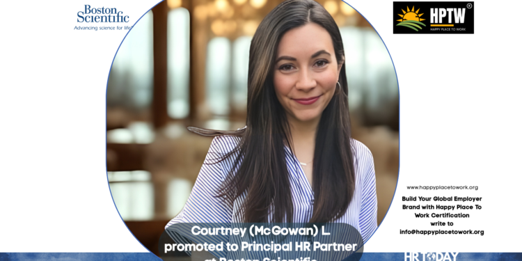 Courtney (McGowan) L. promoted to Principal HR Partner at Boston Scientific