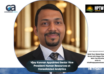 Vijay Kannan Appointed Senior Vice President Human Resources at Consolidated Analytics