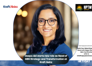 Deepa Abi starts new role as Head of GBS Strategy and Transformation at Kraft Heinz
