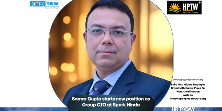 Samar Gupta starts new position as Group CIO at Spark Minda
