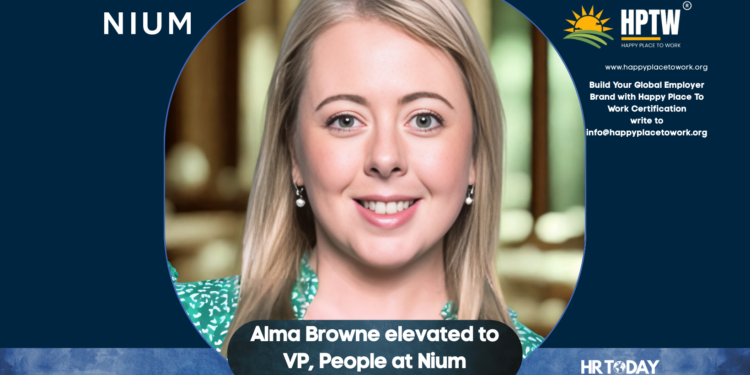 Alma Browne elevated to VP, People at Nium