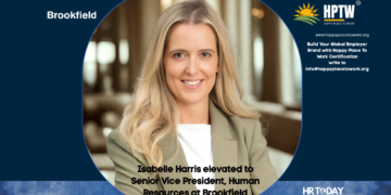 Isabelle Harris elevated to Senior Vice President, Human Resources at Brookfield